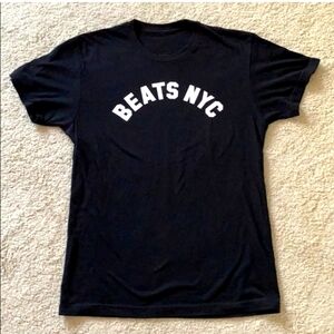 EUC Beats NYC Black Logo Promo Tee Mens Sz S